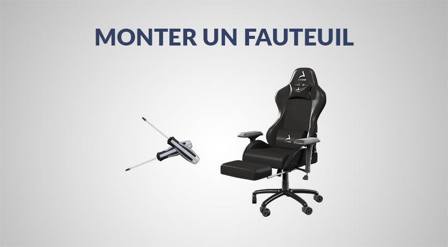 Comment monter un fauteuil de bureau gamer?