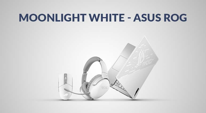 Moonlight White: die neue Asus ROG-Reihe