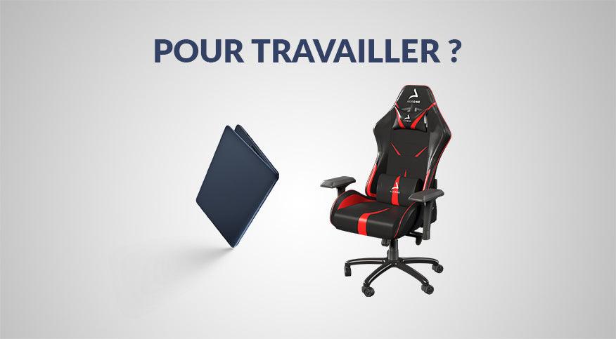 Pourquoi utiliser un fauteuil de bureau gamer pour travailler?