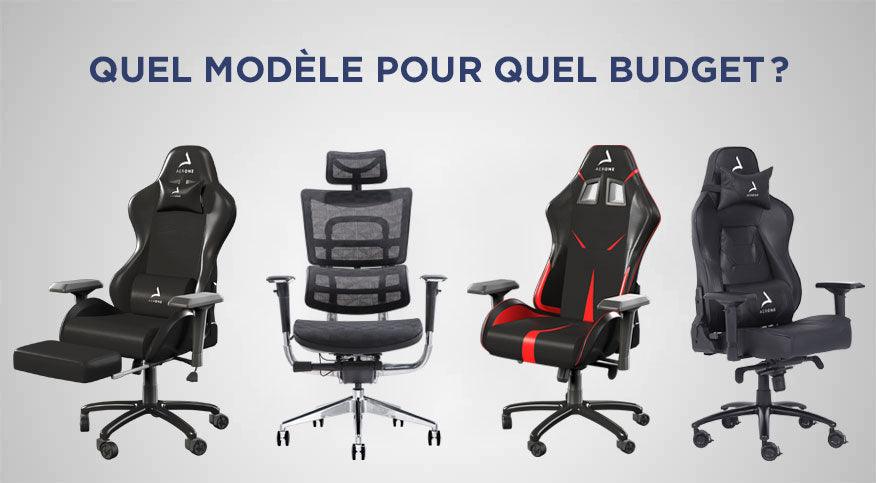 Fauteuil gamer : quel modèle pour quel budget ?