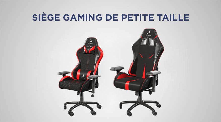 Quel est le siège gaming idéal pour un gamer de petite taille ?