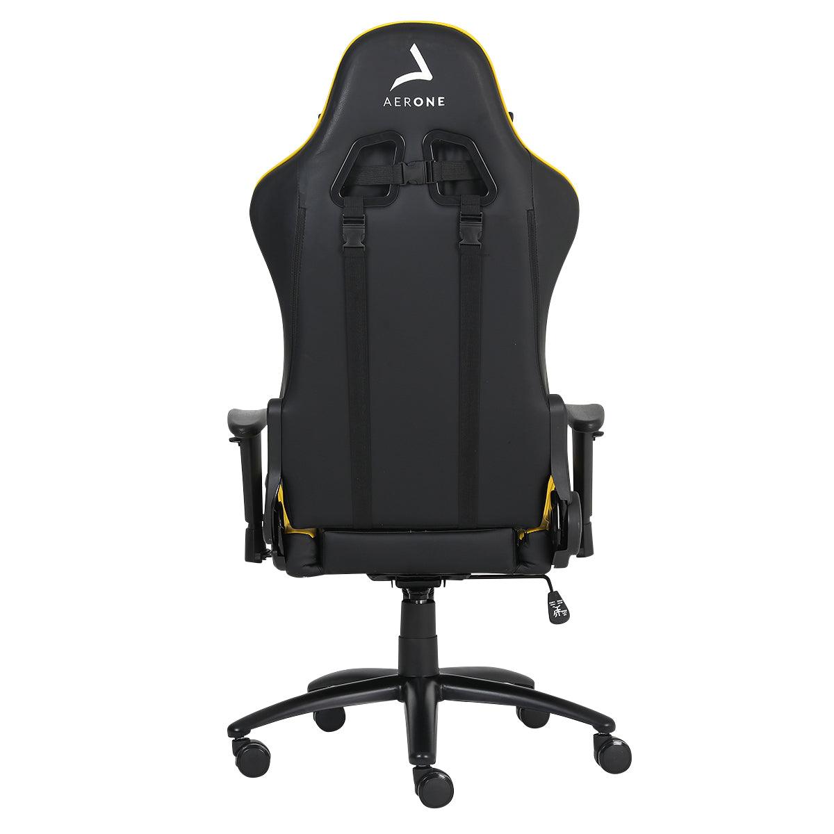 Chaise Gamer Bronze Series Electric Yellow