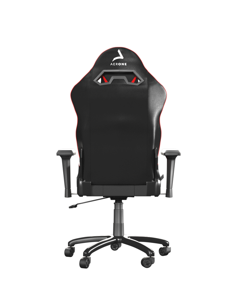 Fauteuil gamer rouge Bronze Series Aerone gif