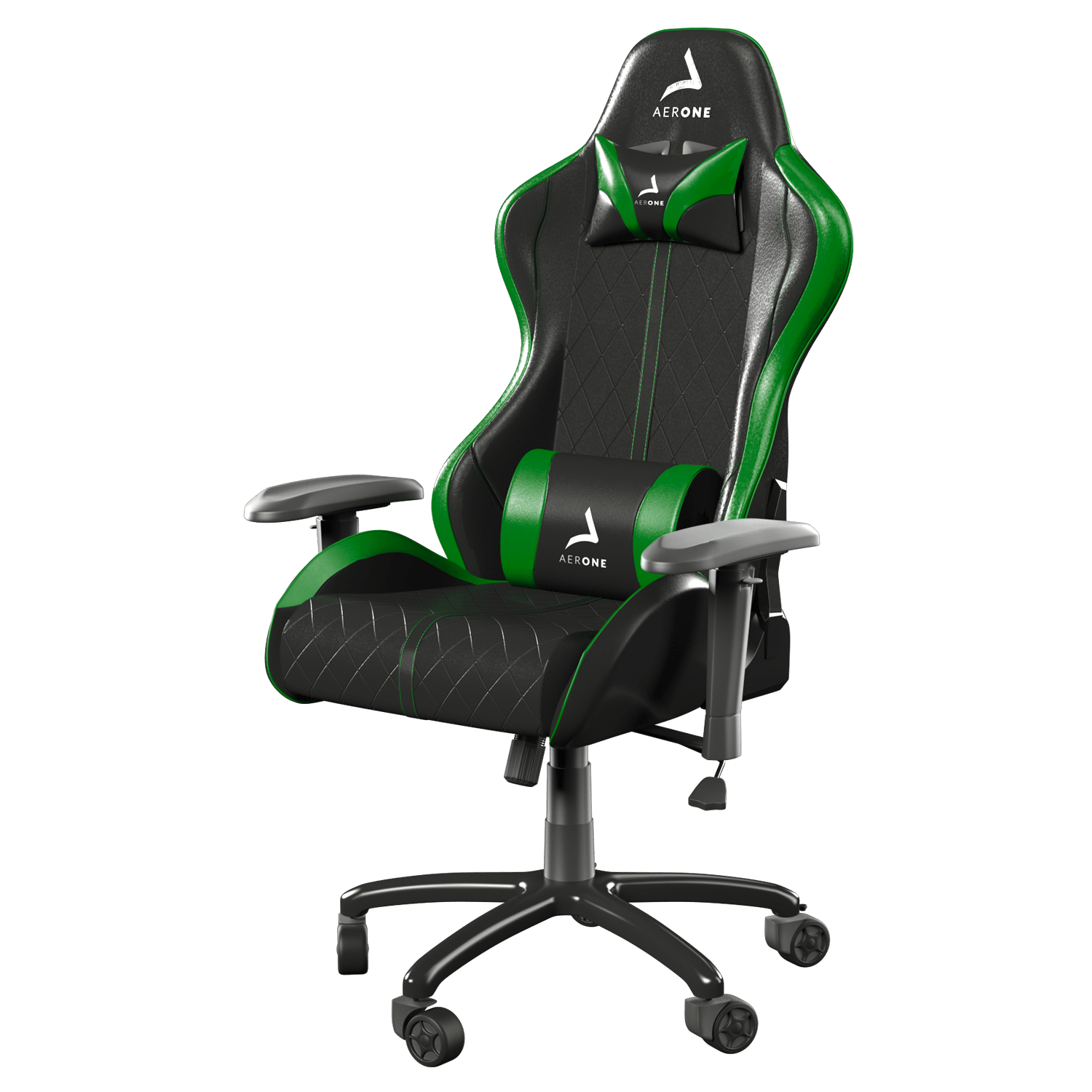 Chaise Gamer Bronze Series Green Grass