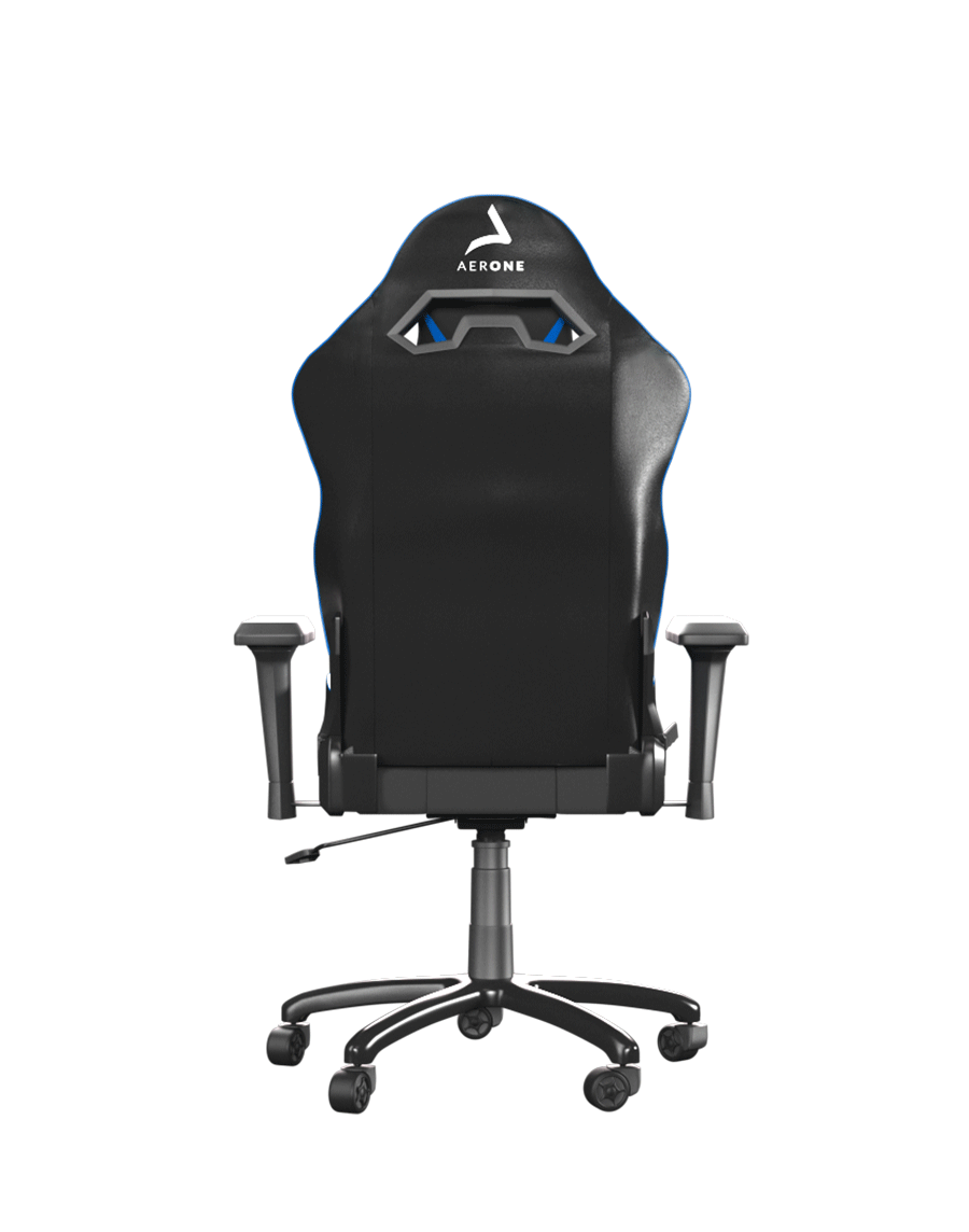 fauteuil gamer silver series Aerone Bleu gif