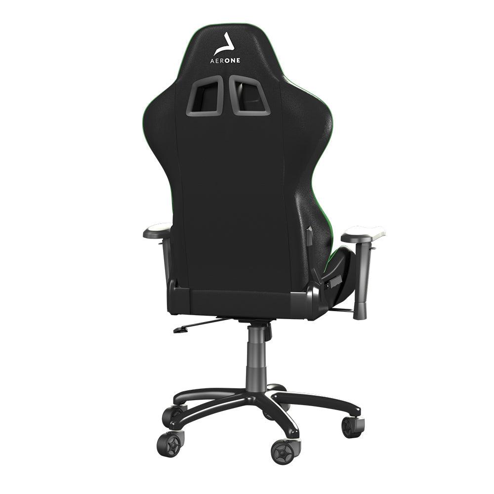 chaise gaming aerone bronze series green grass vert dossier arrière