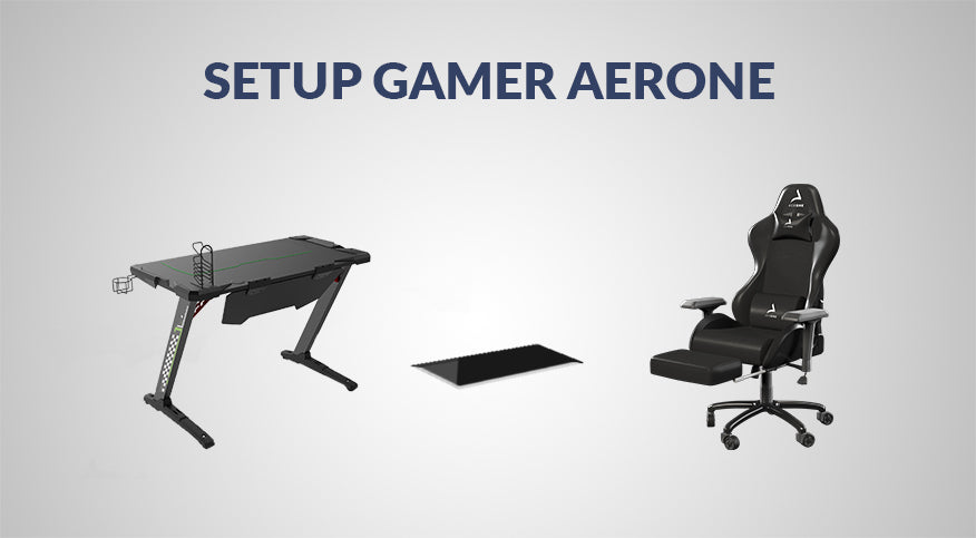 La gamme accessoires et setup gaming Aerone