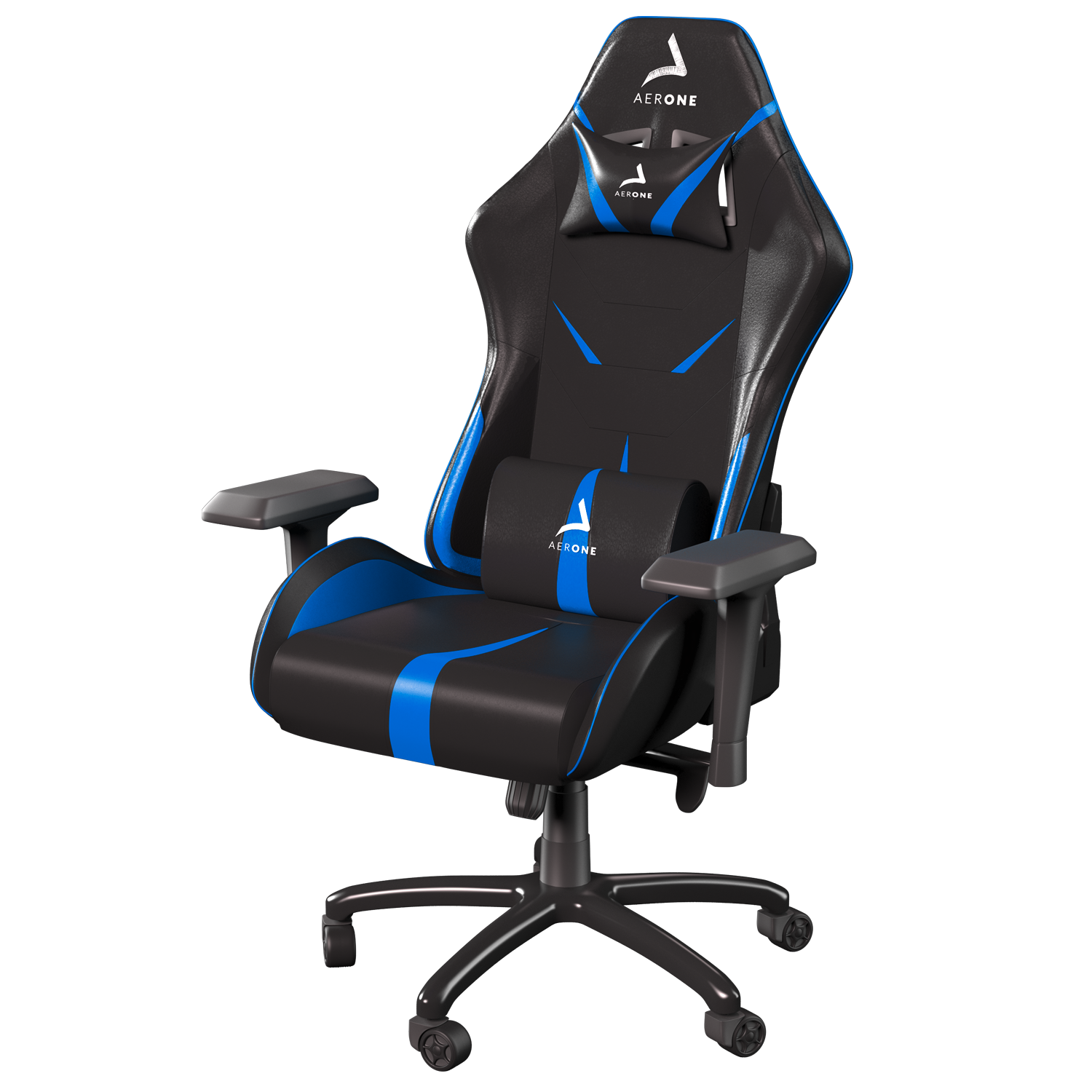 Gold Series Deep Blue Gaming Chair