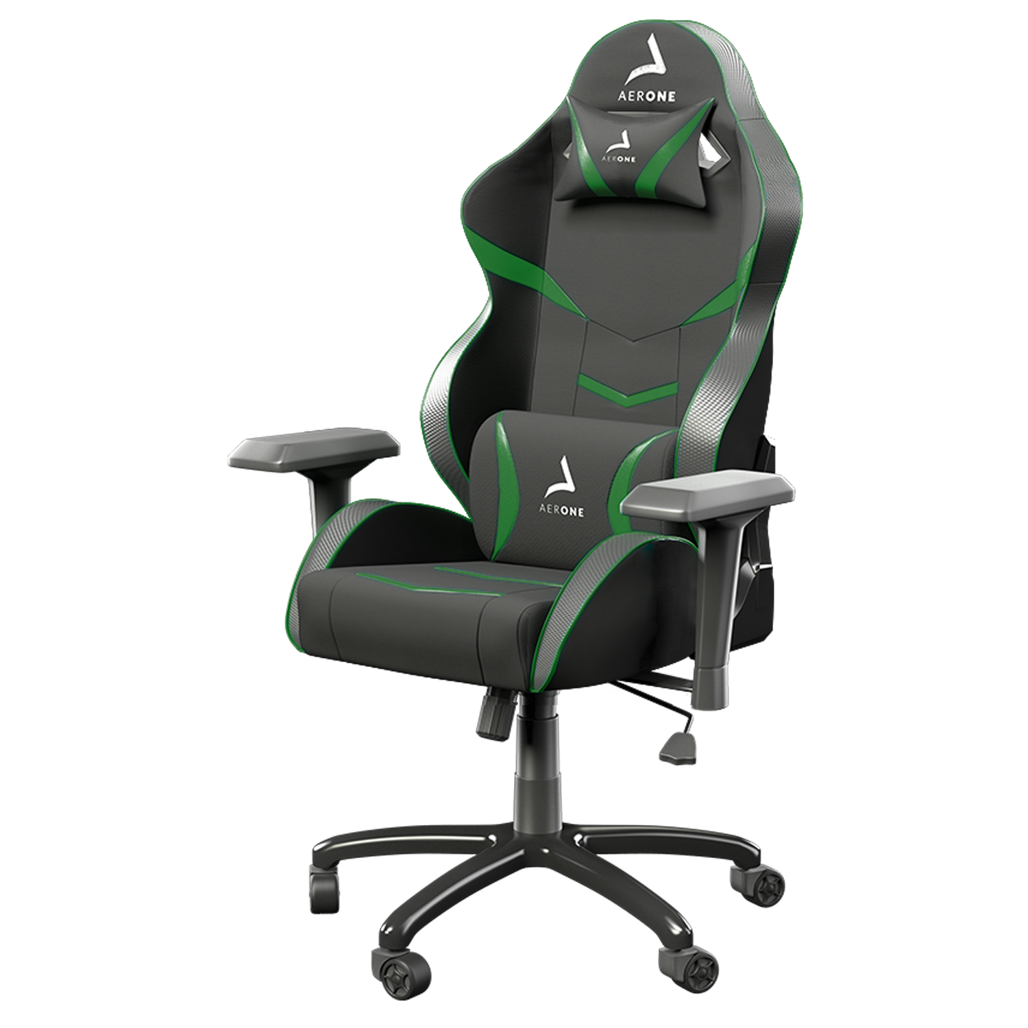 Silver Series Green Grass Gaming Chair